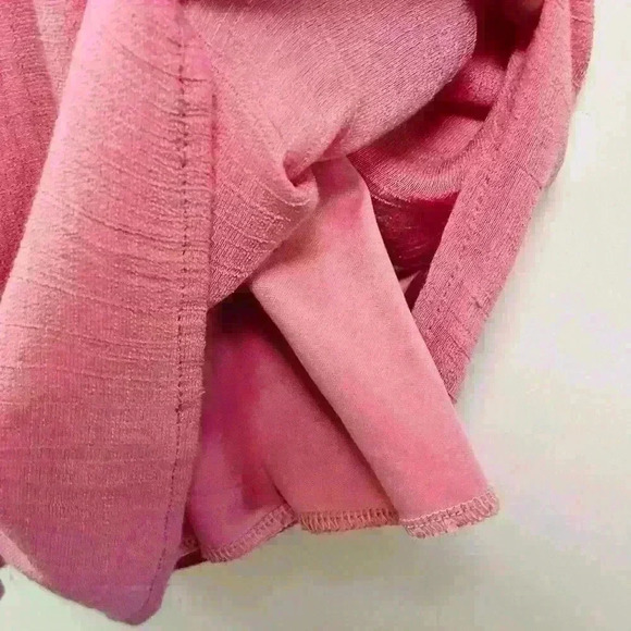 J Glee Pink Crochet Jumpsuit/Romper Size SP - Picture 9 of 14